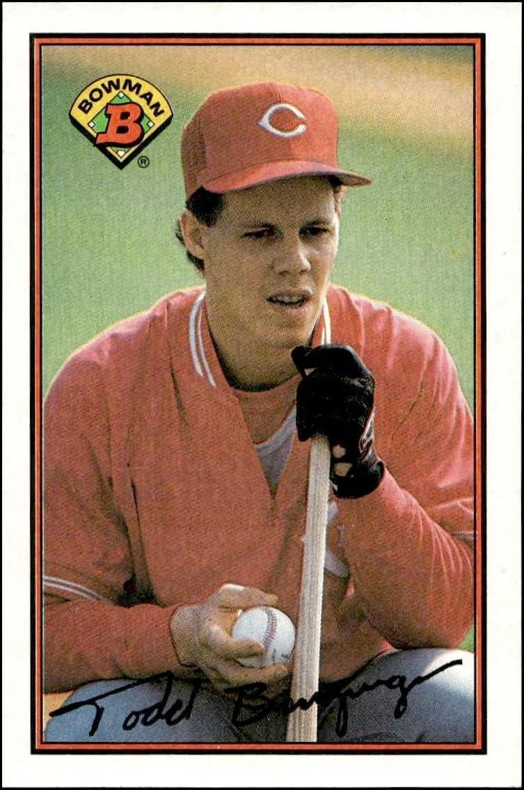 1989 bowman Todd Benzinger