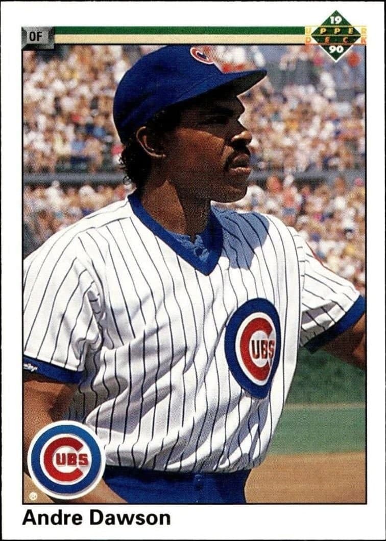 Andre Dawson 1990 Upper Deck Andre Dawson #357 baseball trading card front