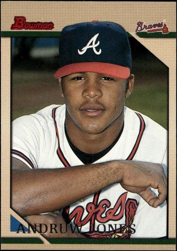 1996 bowman Andruw Jones