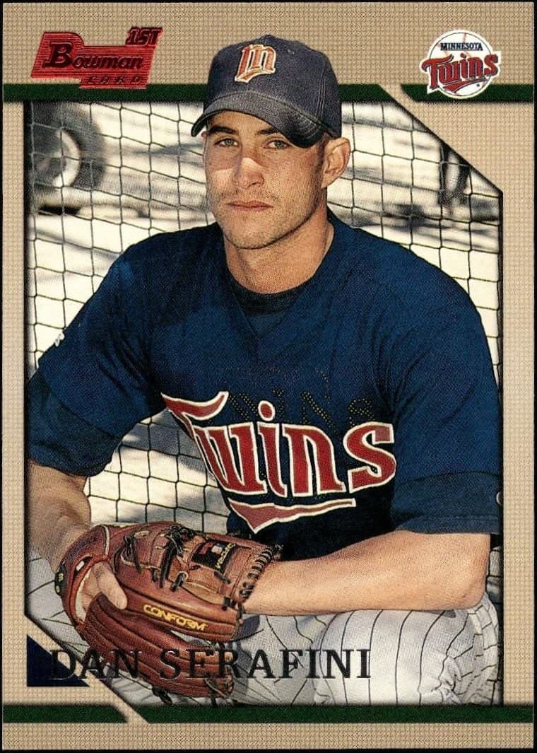 Dan Serafini 1996 Bowman Dan Serafini #139 baseball trading card front