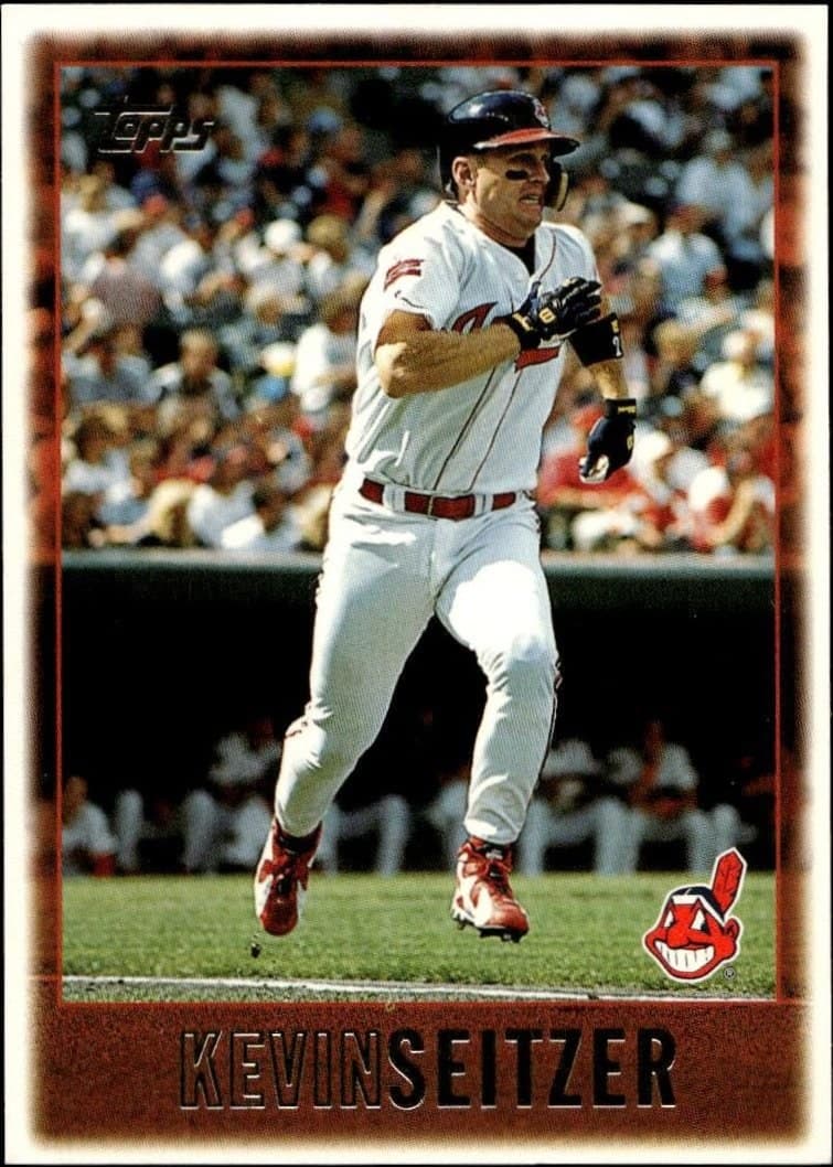 Kevin Seitzer 1997 Topps Series 2 Kevin Seitzer #421 baseball trading card front
