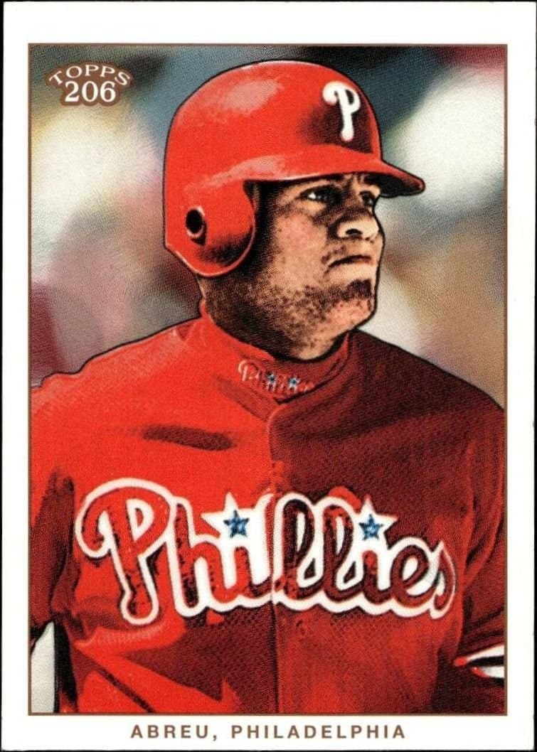 Bobby Abreu 2002 Topps 206 Bobby Abreu #12 baseball trading card front