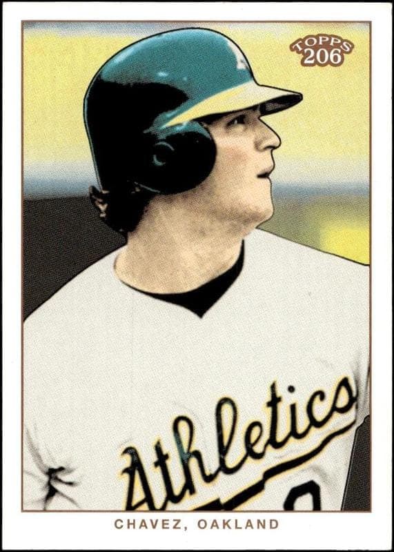 2002 topps Eric Chavez