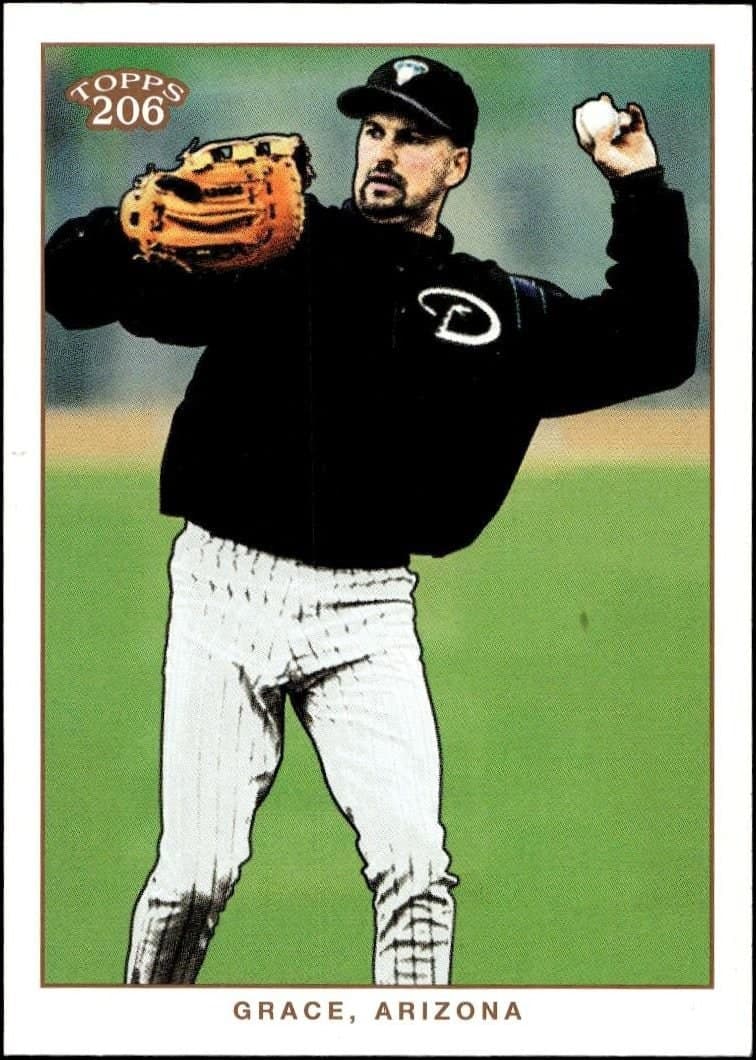 Mark Grace 2002 Topps 206 Mark Grace #98 baseball trading card front