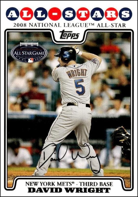 2008 topps David Wright