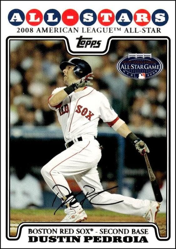 2008 topps Dustin Pedroia
