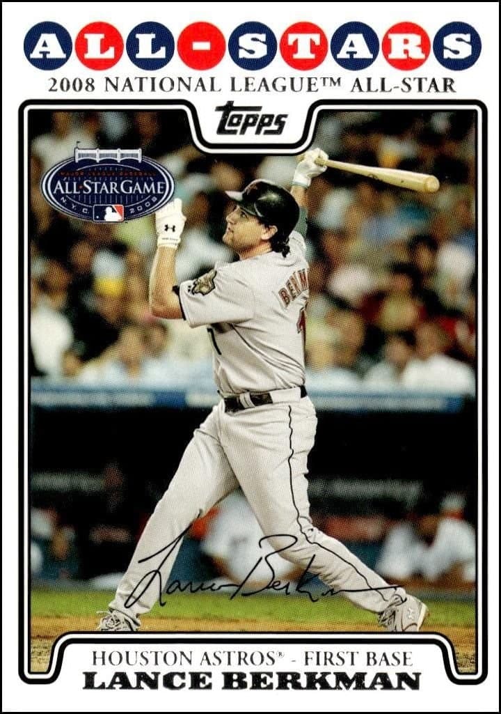2008 topps Lance Berkman