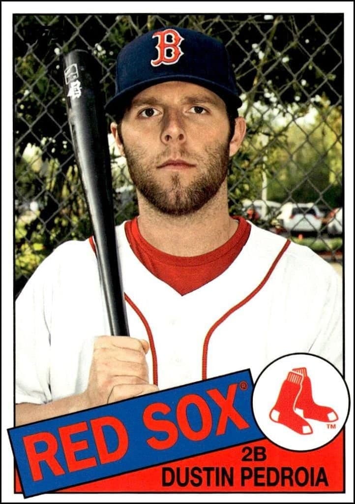 Dustin Pedroia 2013 Topps Archives Dustin Pedroia #148 baseball trading card front