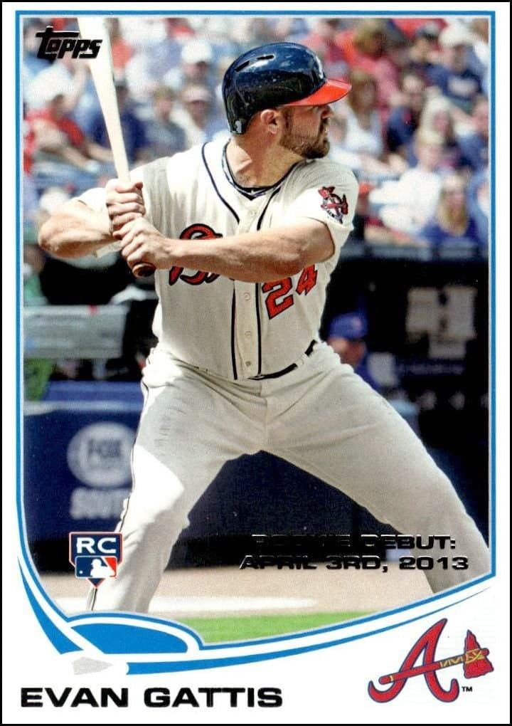 Evan Gattis 2013 Topps Update Evan Gattis #US87 baseball trading card front