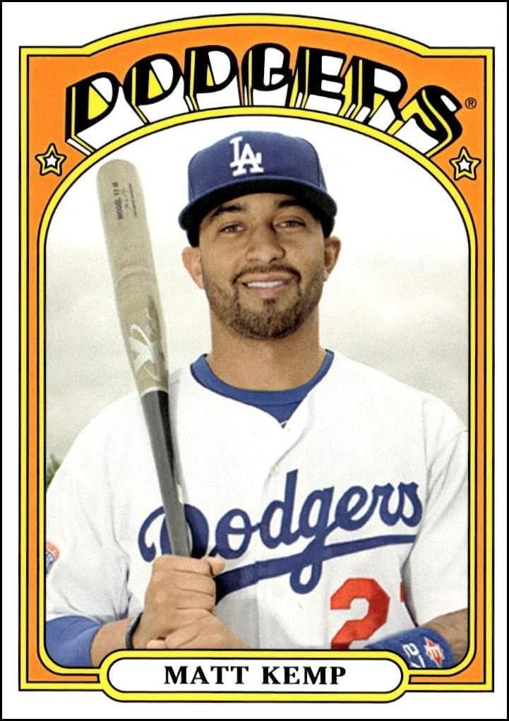 2013 topps Matt Kemp
