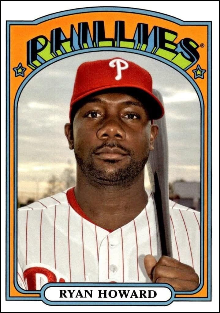 Ryan Howard 2013 Topps Archives Ryan Howard #47 baseball trading card front