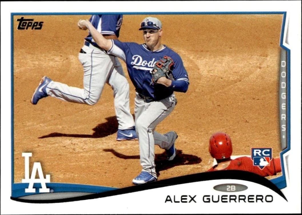 2014 topps Alex Guerrero