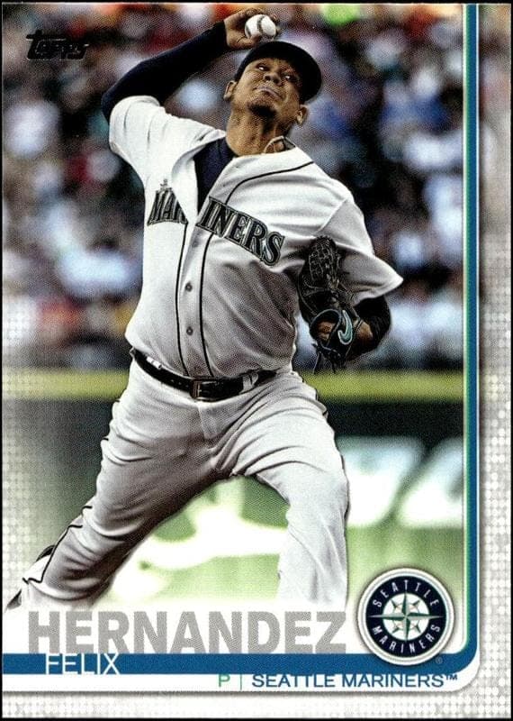 2019 topps Felix Hernandez