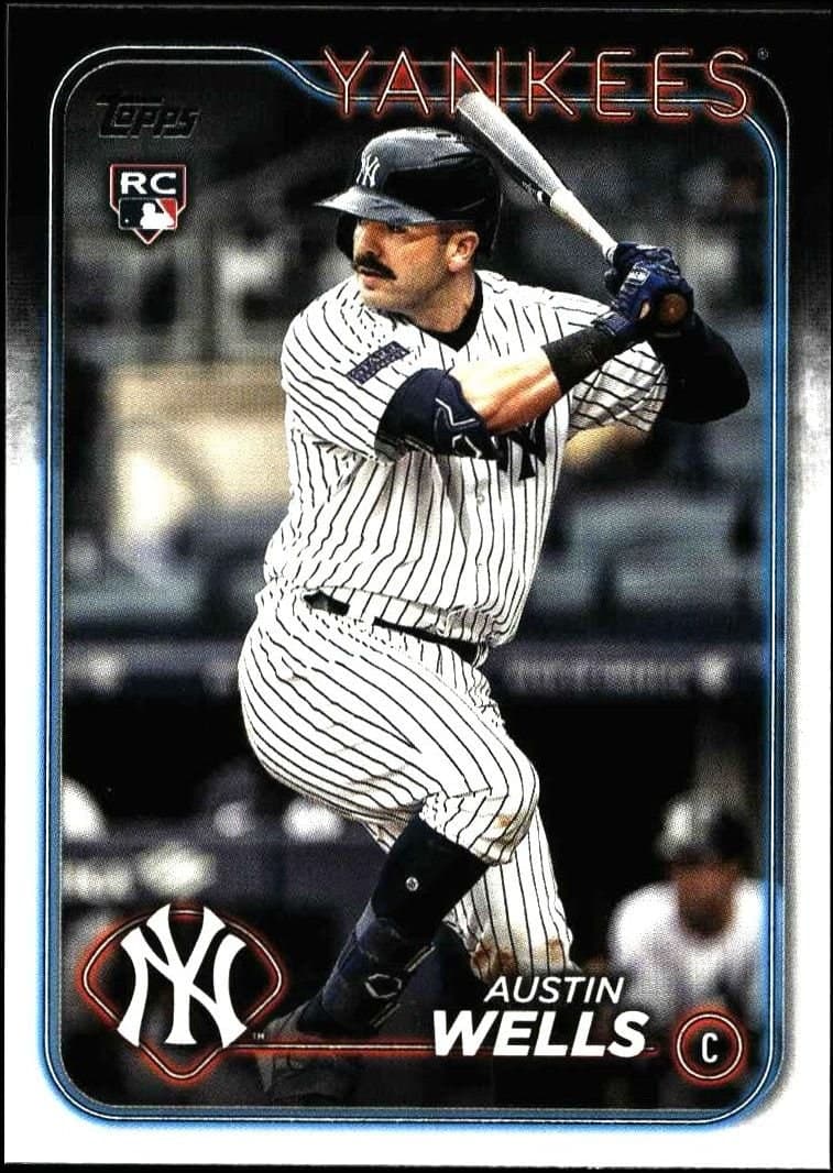 Austin Wells 2024 Topps Series 2 Austin Wells #624 baseball trading card front
