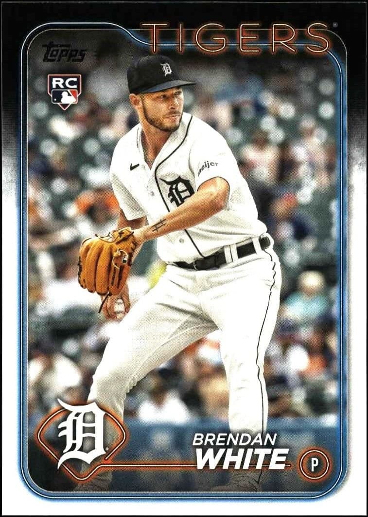 Brendan White 2024 Topps Brendan White #8 baseball trading card front