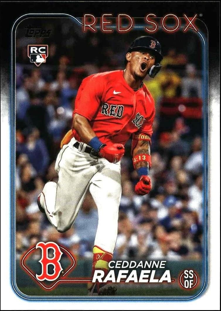 Ceddanne Rafaela 2024 Topps Ceddanne Rafaela #313 baseball trading card front