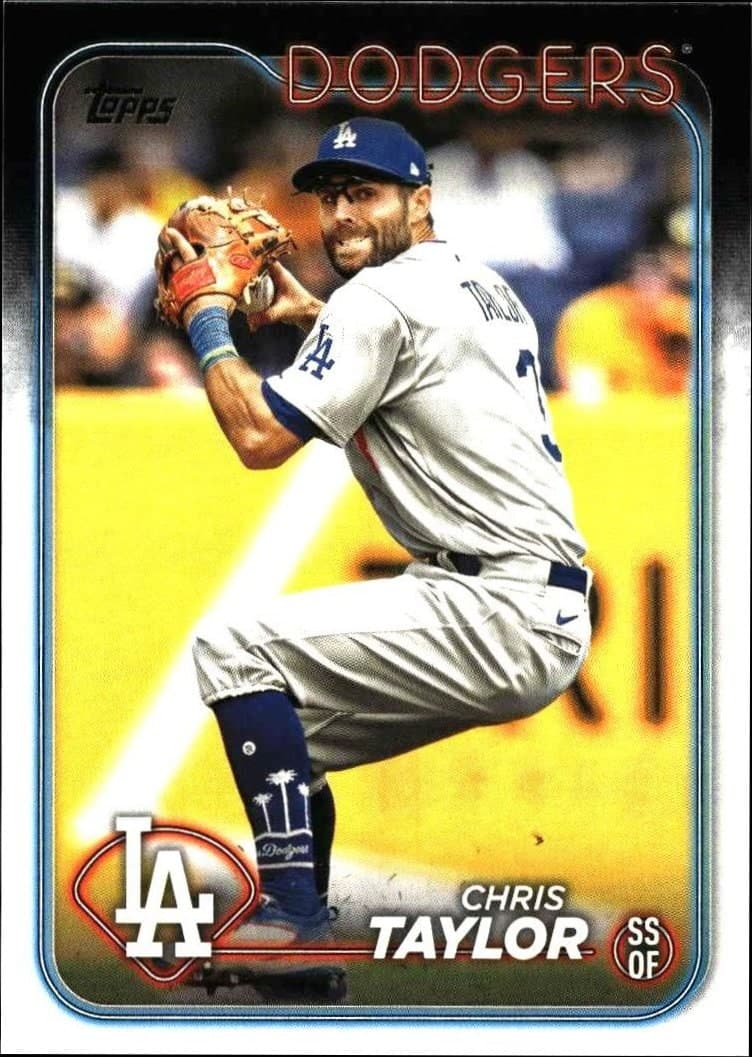 Chris Taylor 2024 Topps Chris Taylor #246 baseball trading card front