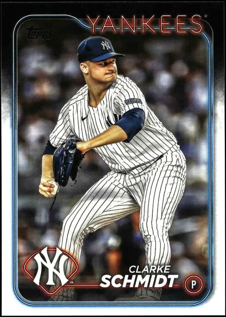 Clarke Schmidt 2024 Topps Clarke Schmidt #264 baseball trading card front
