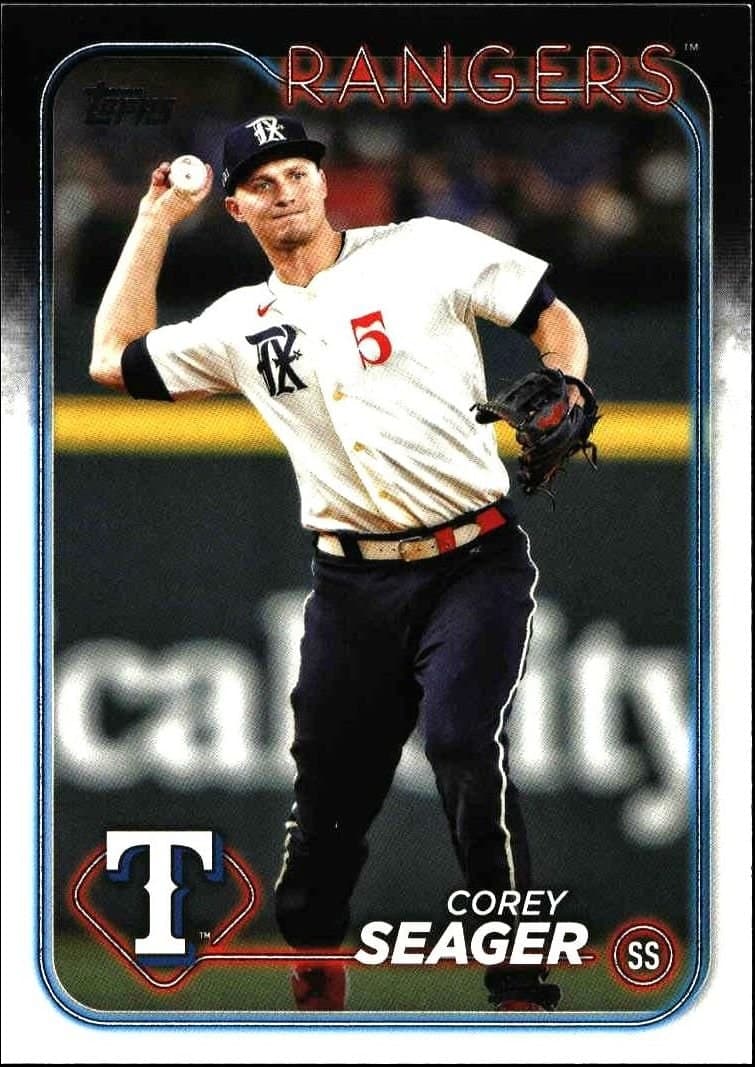 Corey Seager 2024 Topps Corey Seager #150 baseball trading card front
