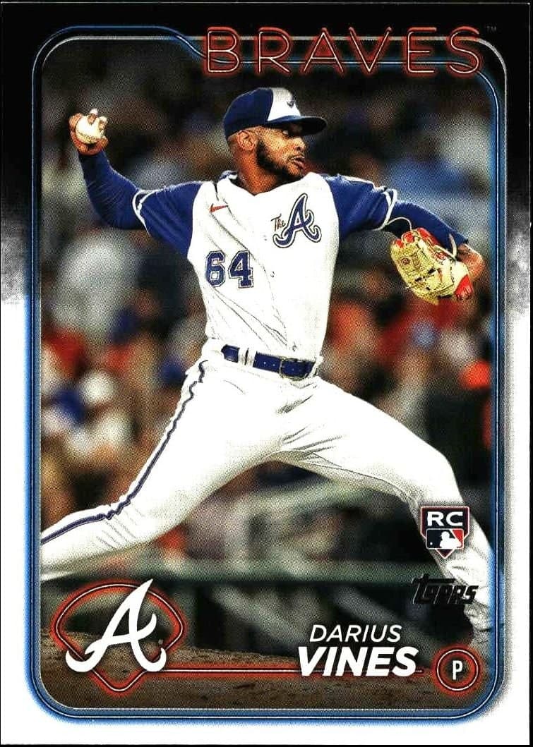 Darius Vines 2024 Topps Series 2 Darius Vines #493 baseball trading card front