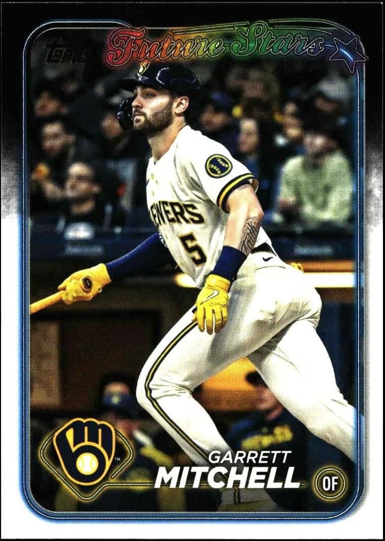 Garrett Mitchell 2024 Topps Series 2 Garrett Mitchell #447 baseball trading card front