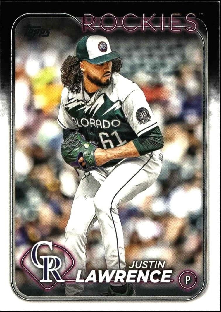Justin Lawrence 2024 Topps Justin Lawrence #259 baseball trading card front