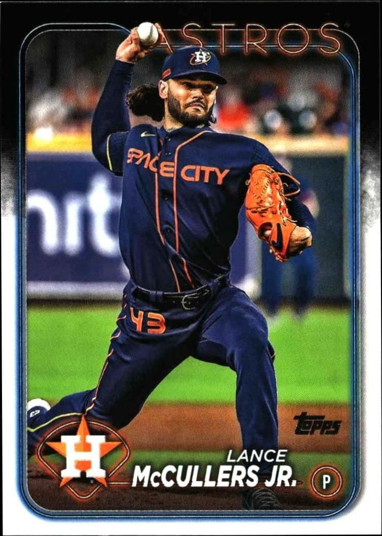 Lance McCullers Jr. 2024 Topps Series 2 Lance McCullers Jr. #588 baseball trading card front