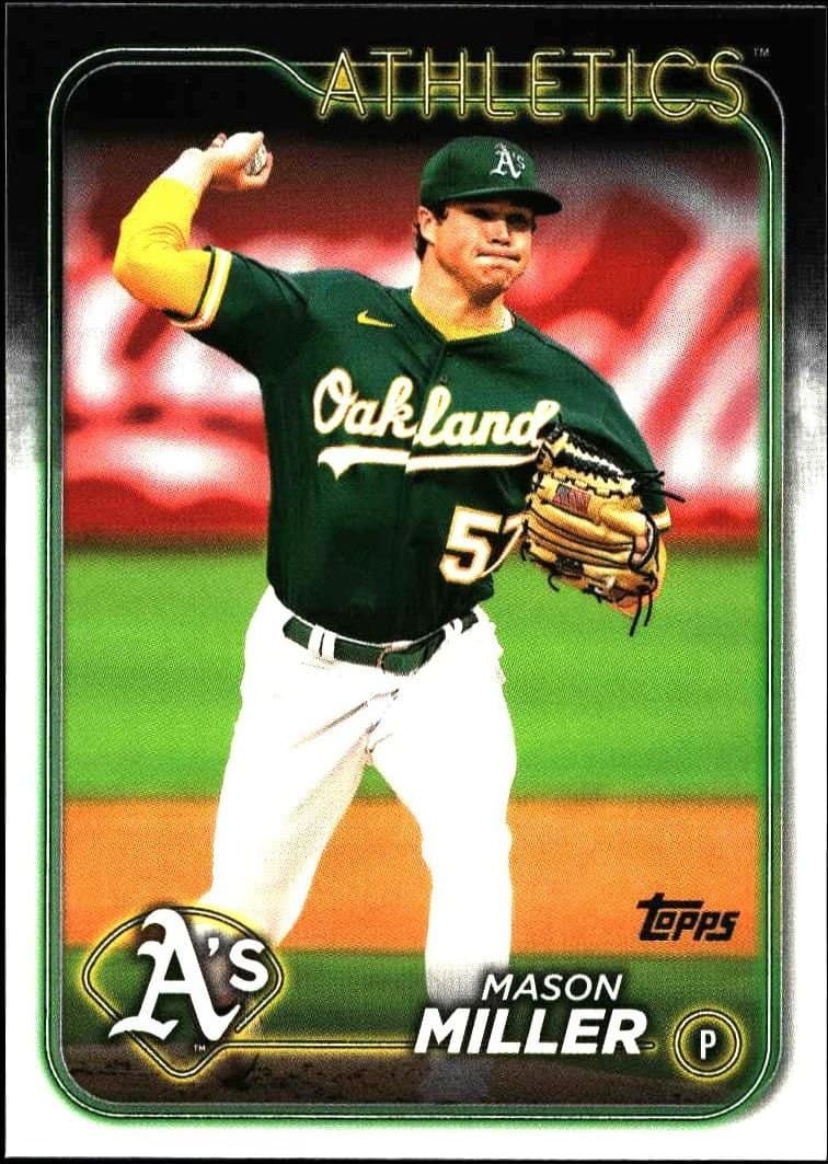 Mason Miller 2024 Topps Series 2 Mason Miller #427 baseball trading card front