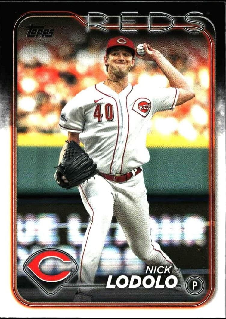 Nick Lodolo 2024 Topps Series 2 Nick Lodolo #418 baseball trading card front