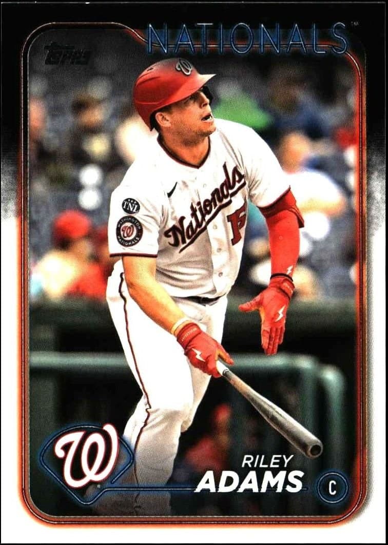 Riley Adams 2024 Topps Series 2 Riley Adams #395 baseball trading card front