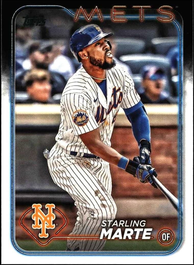 Starling Marte 2024 Topps Starling Marte #317 baseball trading card front