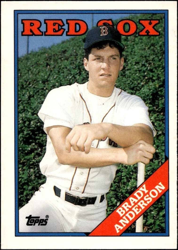 Brady Anderson 1988 Topps Traded Brady Anderson #5T baseball trading card front
