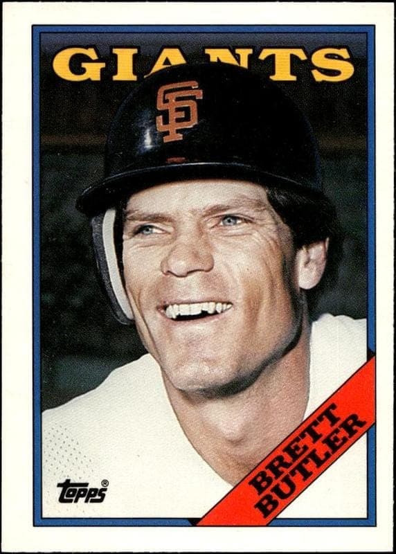 1988 topps Brett Butler