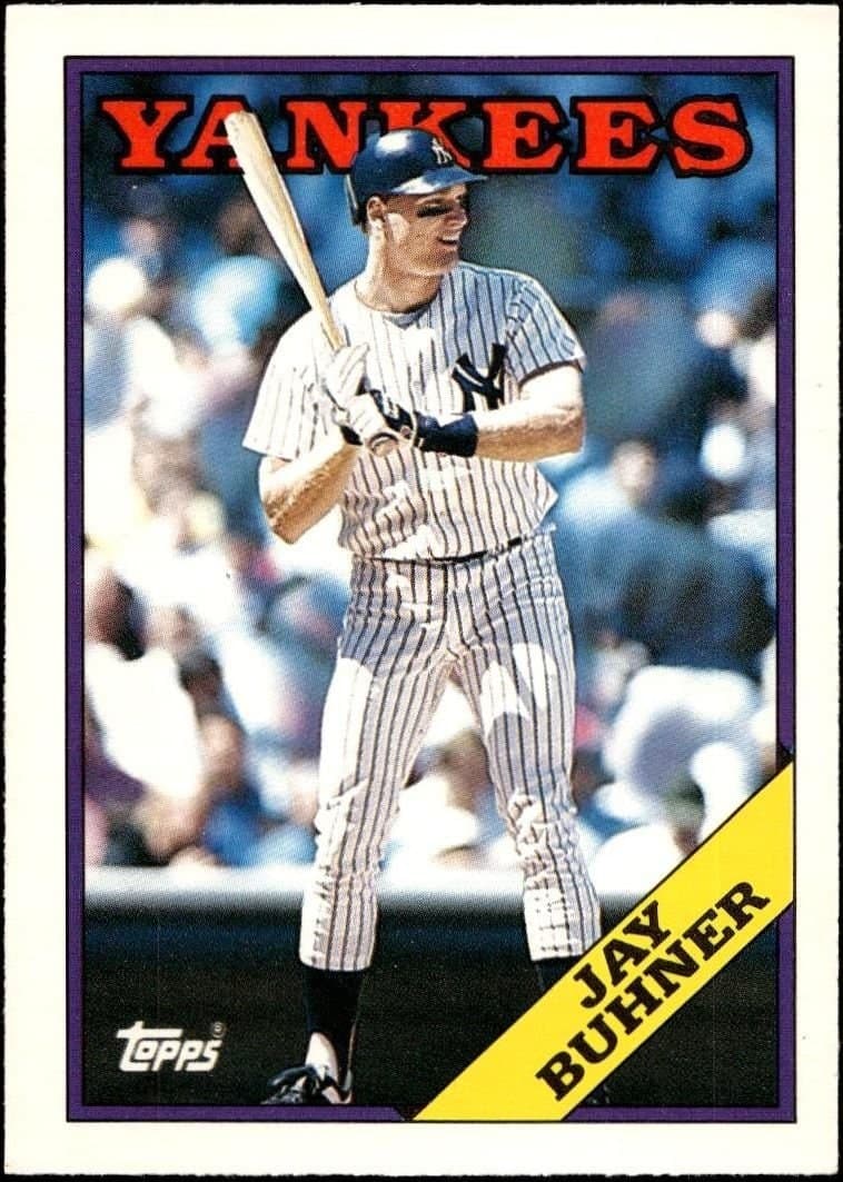 Jay Buhner 1988 Topps Traded Jay Buhner #21T baseball trading card front