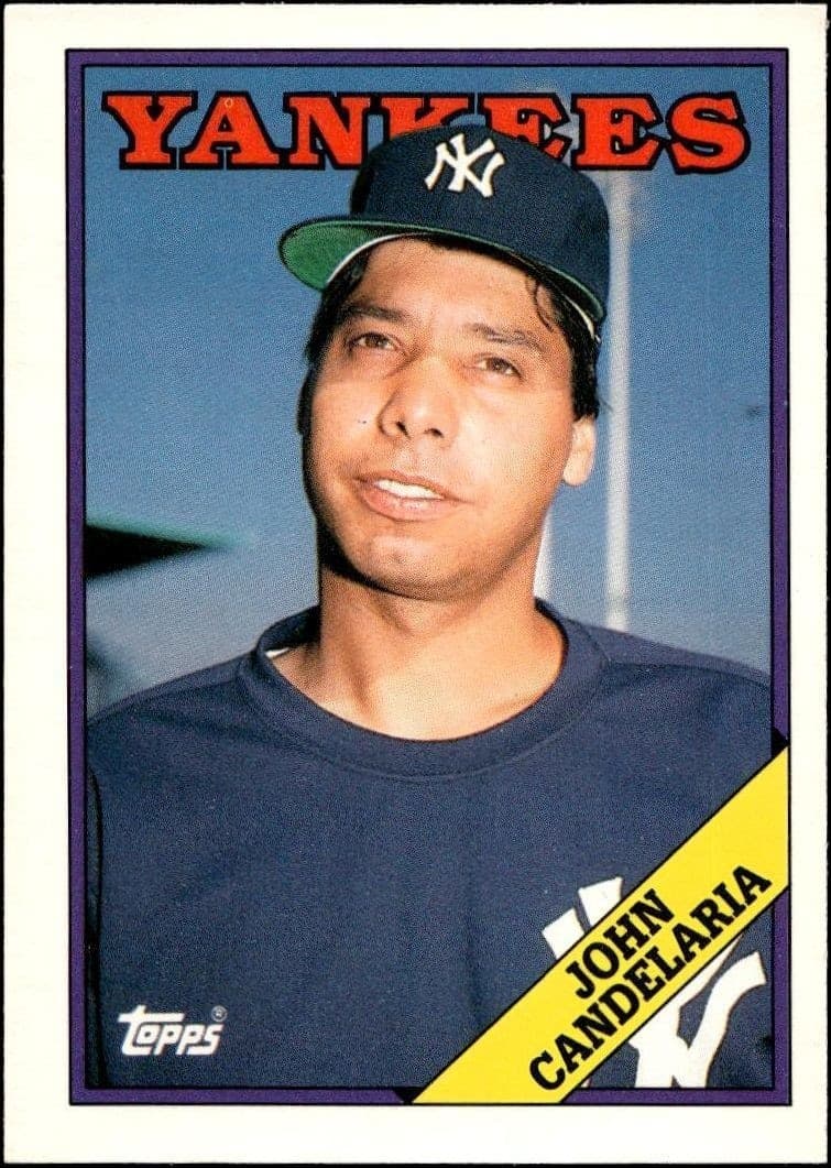1988 topps John Candelaria