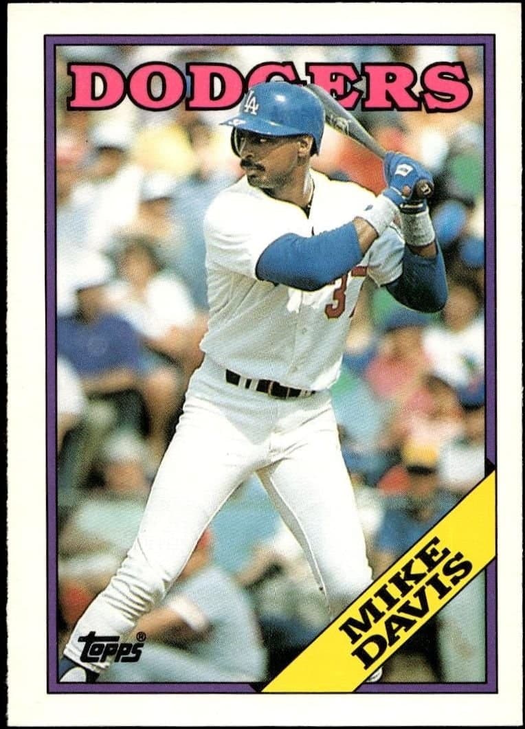 1988 topps Mike Davis