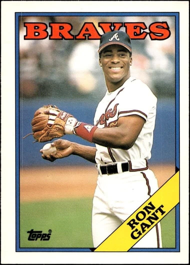1988 topps Ron Gant