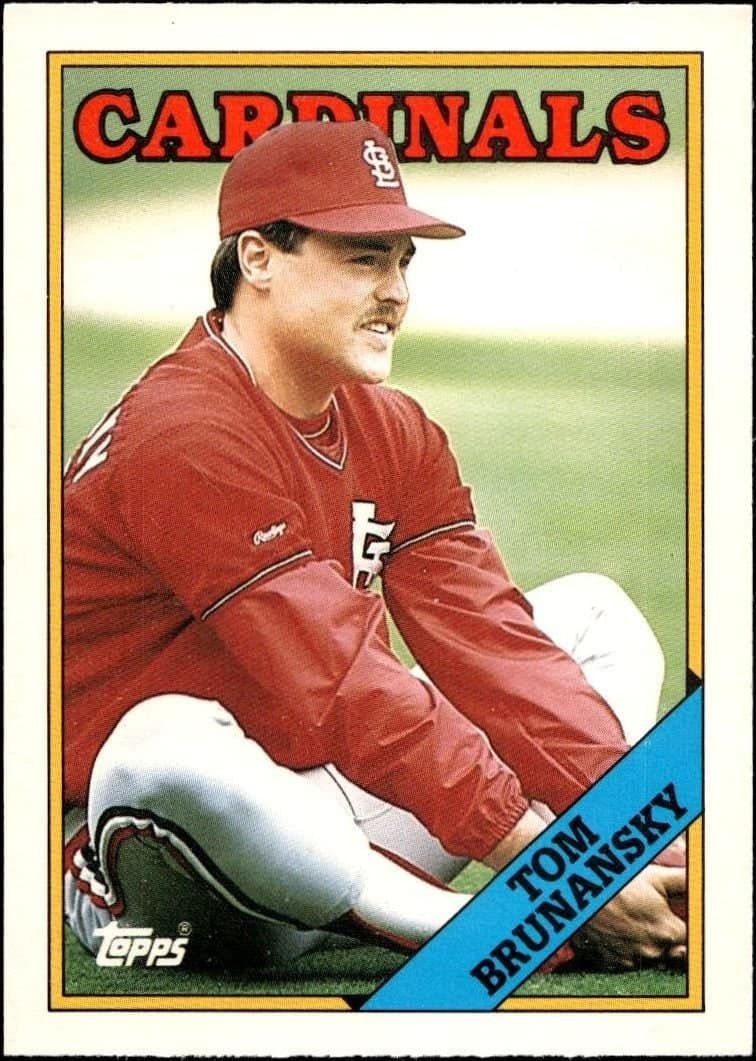 Tom Brunansky 1988 Topps Traded Tom Brunansky #20T baseball trading card front