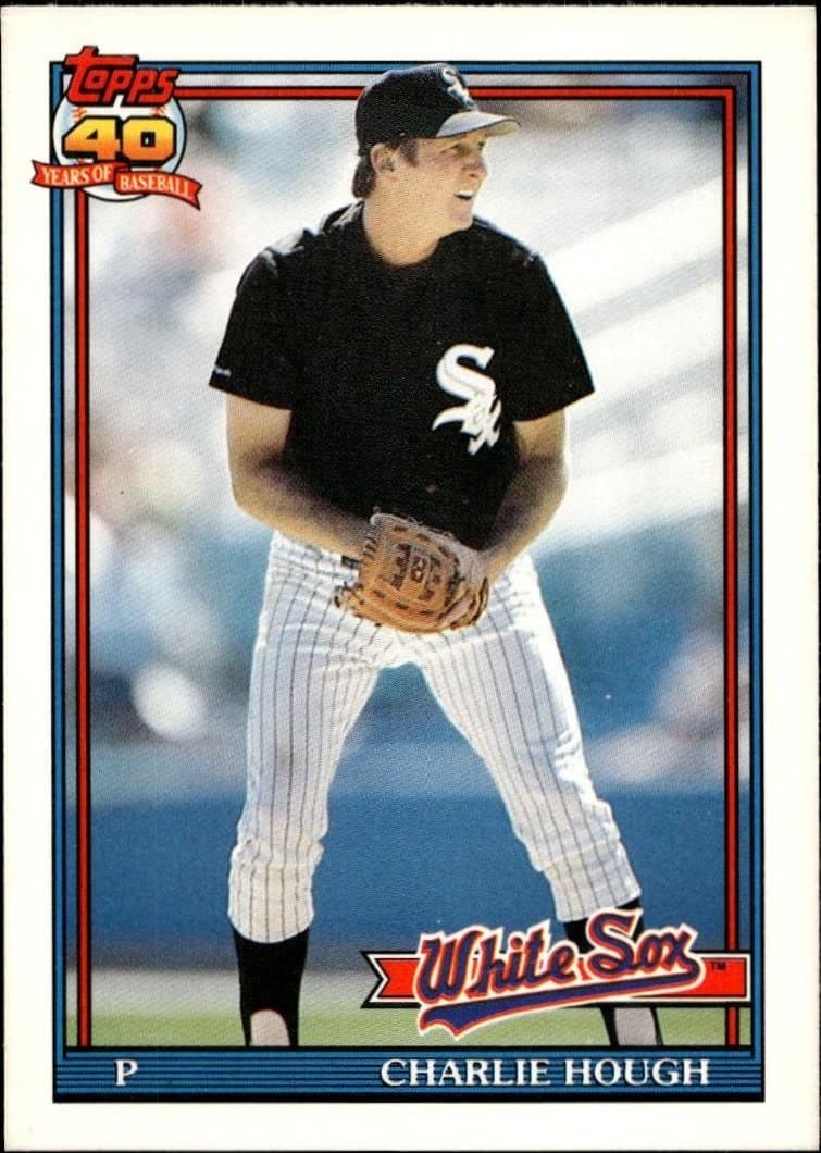 1991 topps Charlie Hough