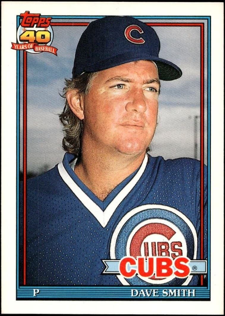 1991 topps Dave Smith