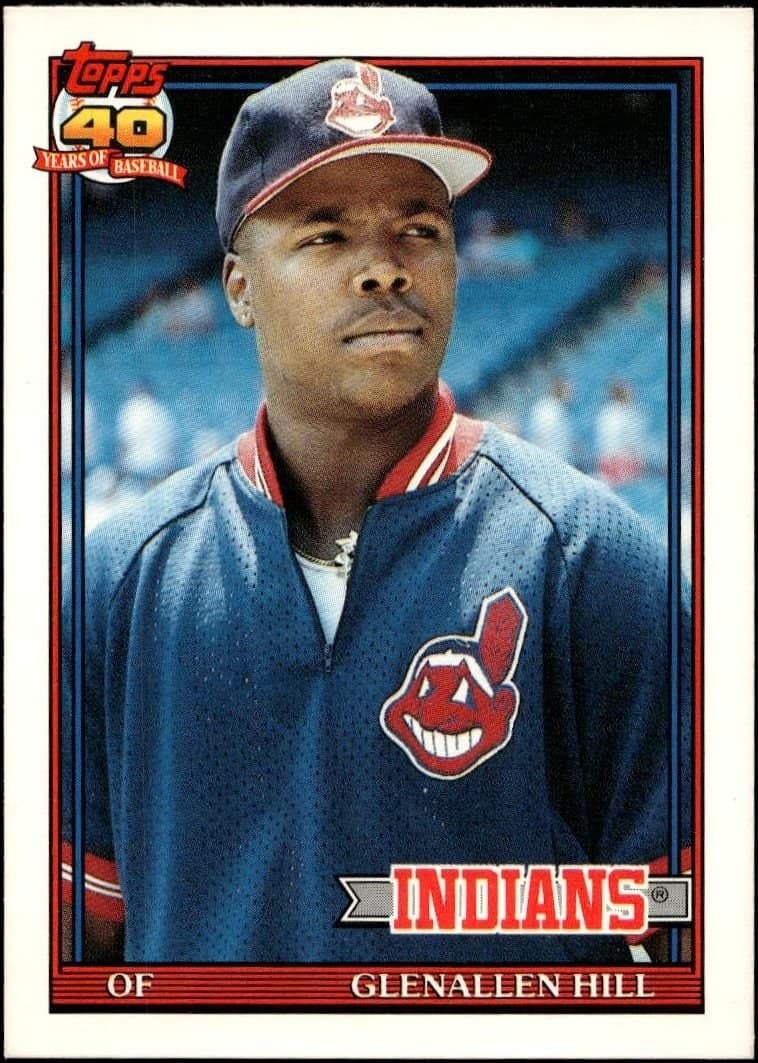 Glenallen Hill 1991 Topps Traded Glenallen Hill #55T baseball trading card front