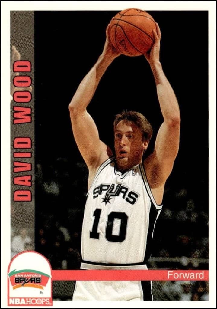 David Wood 1992-93 Skybox Nba Hoops Series 2 David Wood #469 basketball trading card front