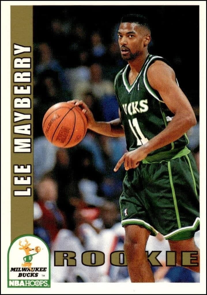 Lee Mayberry 1992-93 Skybox Nba Hoops Series 2 Lee Mayberry #419 basketball trading card front