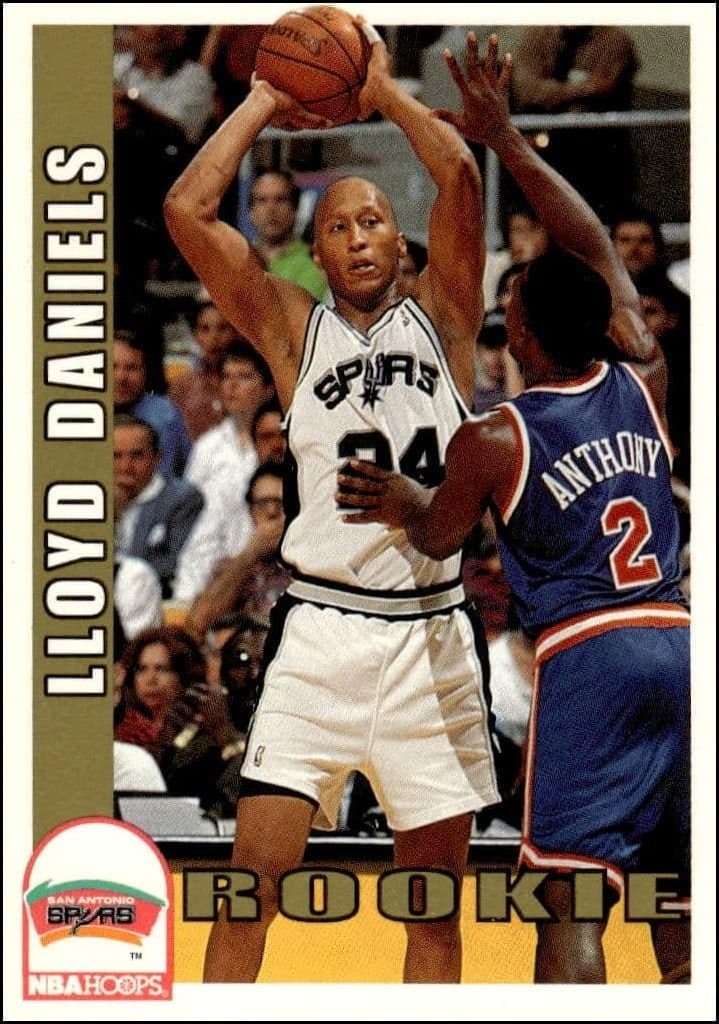 Lloyd Daniels 1992-93 Skybox Nba Hoops Series 2 Lloyd Daniels #465 basketball trading card front