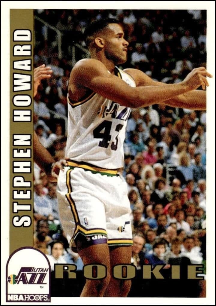 Stephen Howard 1992-93 Skybox Nba Hoops Series 2 Stephen Howard #473 basketball trading card front