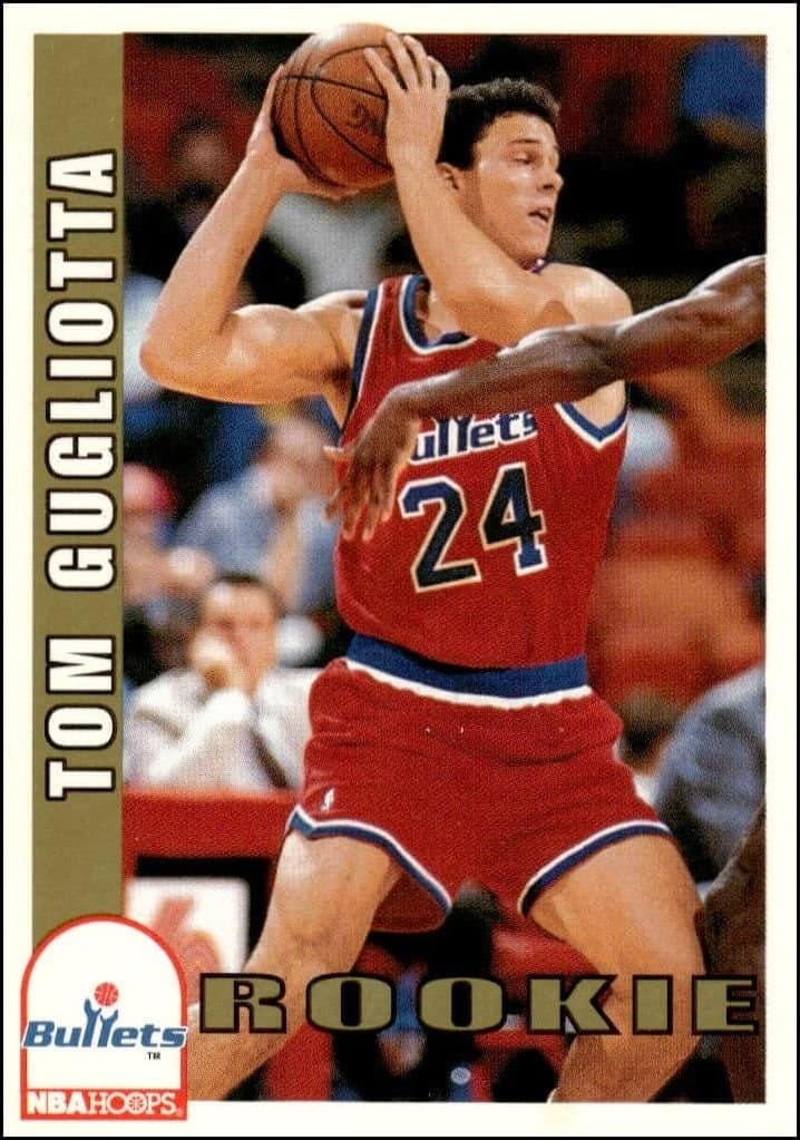 Tom Gugliotta 1992-93 Skybox Nba Hoops Series 2 Tom Gugliotta #476 basketball trading card front