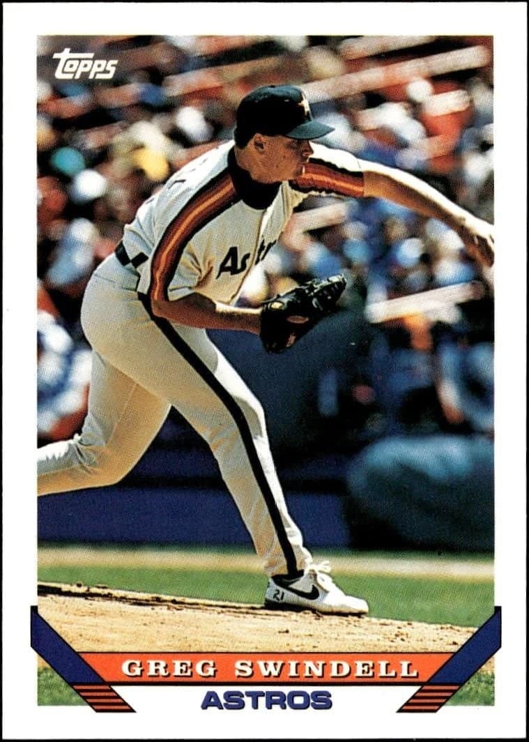 Greg Swindell 1993 Topps Traded Greg Swindell #32T baseball trading card front