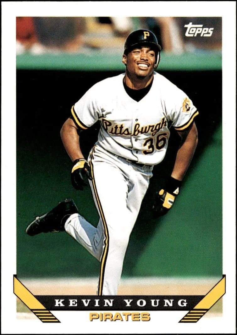 Kevin Young 1993 Topps Traded Kevin Young #52T baseball trading card front