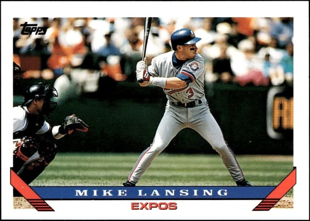 Mike Lansing 1993 Topps Traded Mike Lansing #99T baseball trading card front