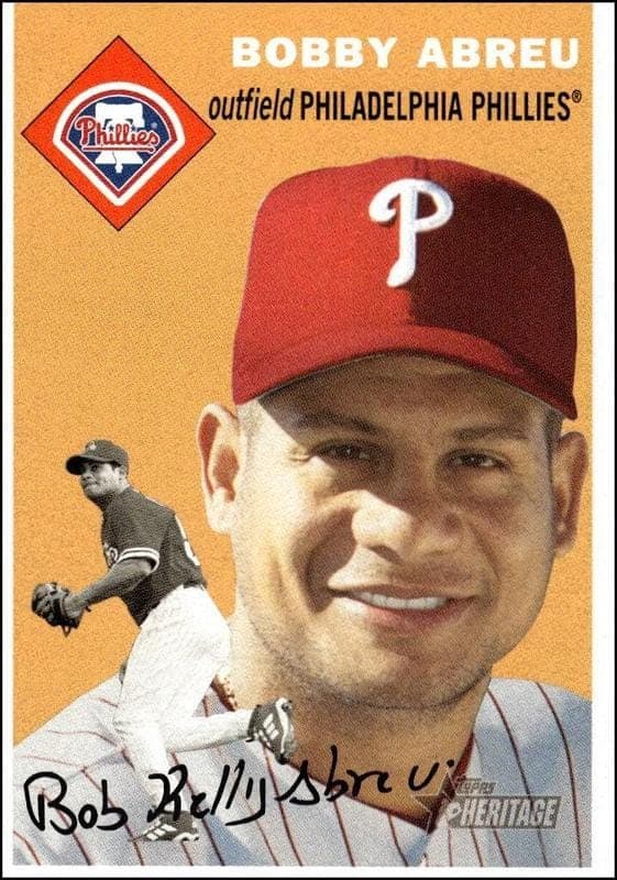 2003 topps Bobby Abreu